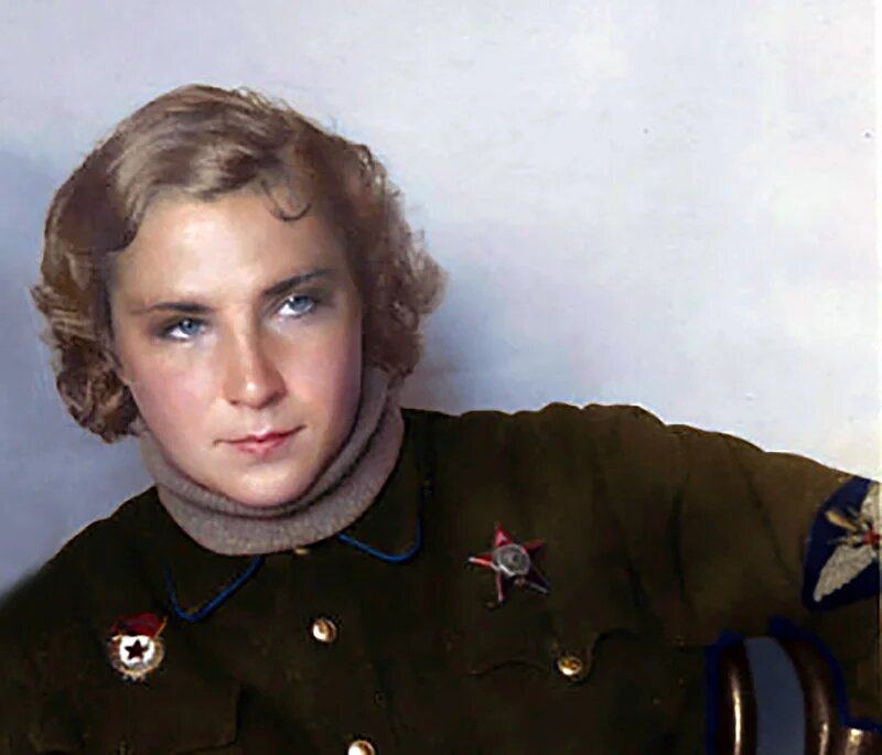 «Белая лилия Сталинграда» Лидия Литвяк (фото из открытых источников)