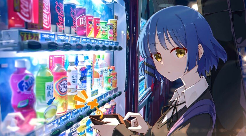 Vending Machine Wallpaper