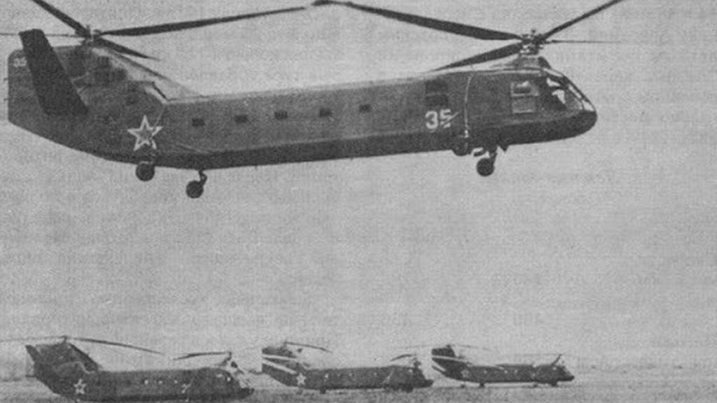 Вертолёты Як-24 ВВС СССР. Источник фото: oruzhie.info