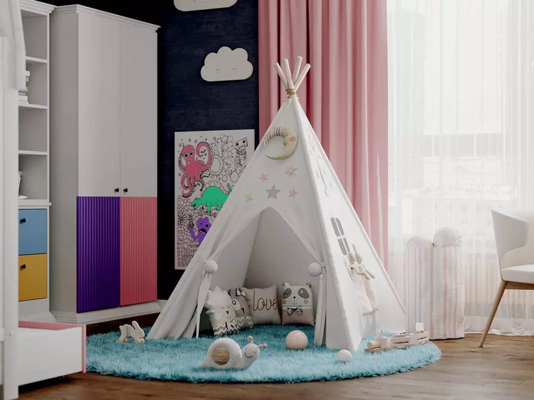 Сказочный шатер и окно для юной фантазерки фото 2