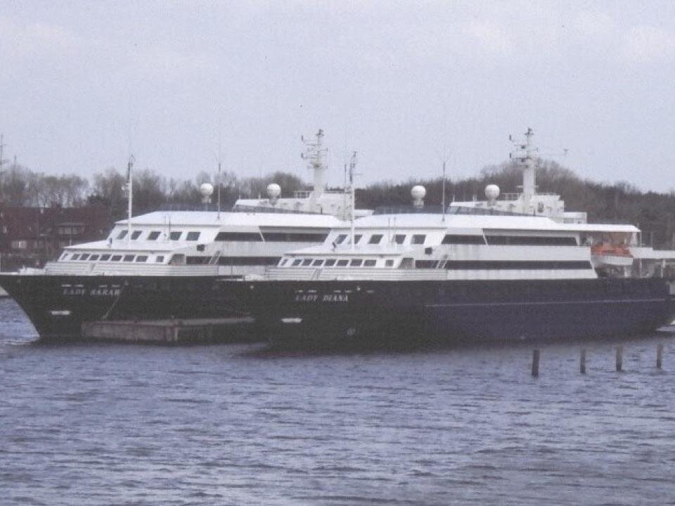 "Леди Сара" 1988 год. Источник: https://www.gbaships.org/en/DHhistory