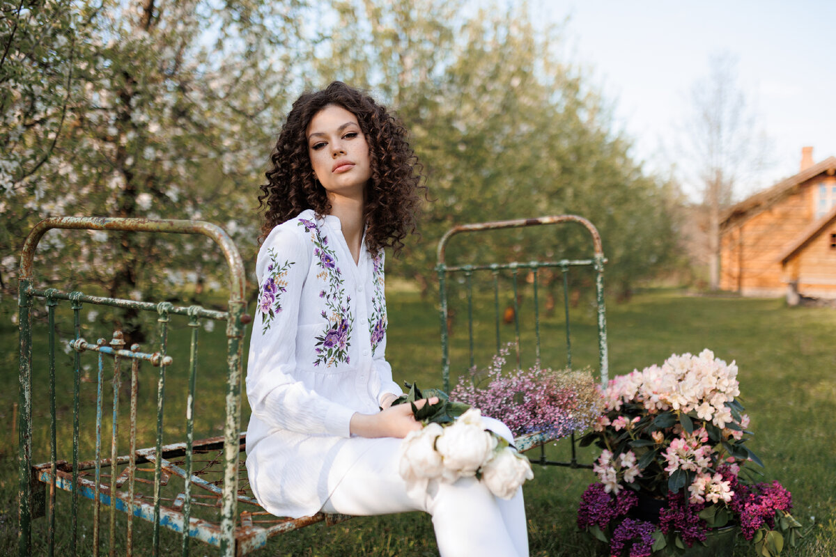 Удлиненная блузка URS