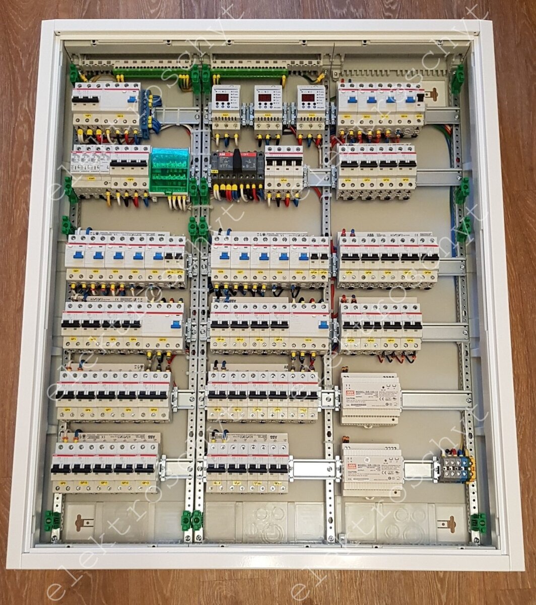 Проект электрощита в квартире