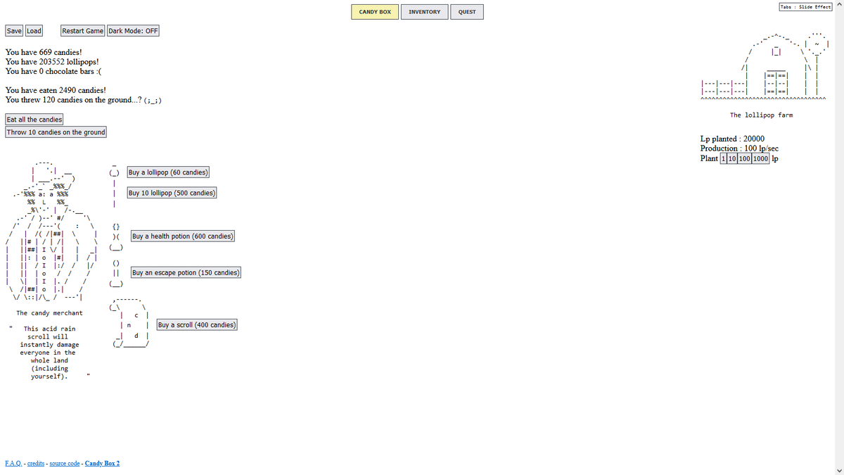 Первая часть игры. Доступна прямо в браузере
