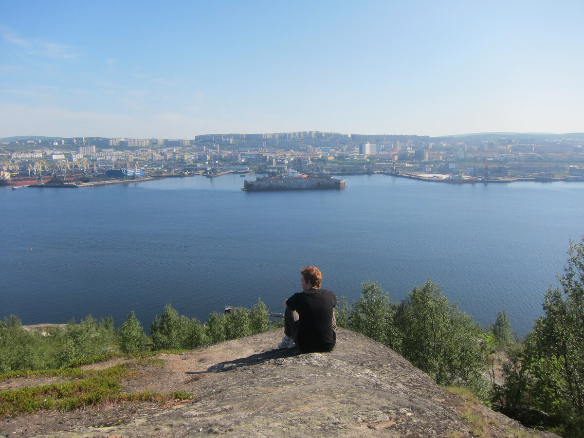 Мурманск. Вид с Абрамова мыса