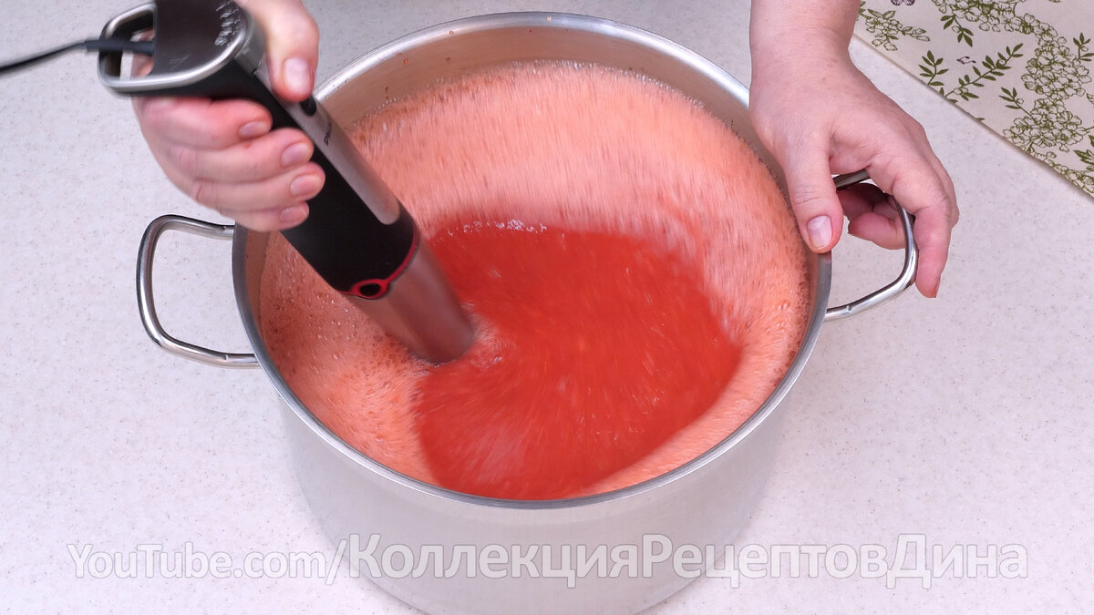 🍓🥤Клубника в самом соку! Натуральный Клубничный Нектар с мякотью на зиму!  | Дина, Коллекция Рецептов | Дзен