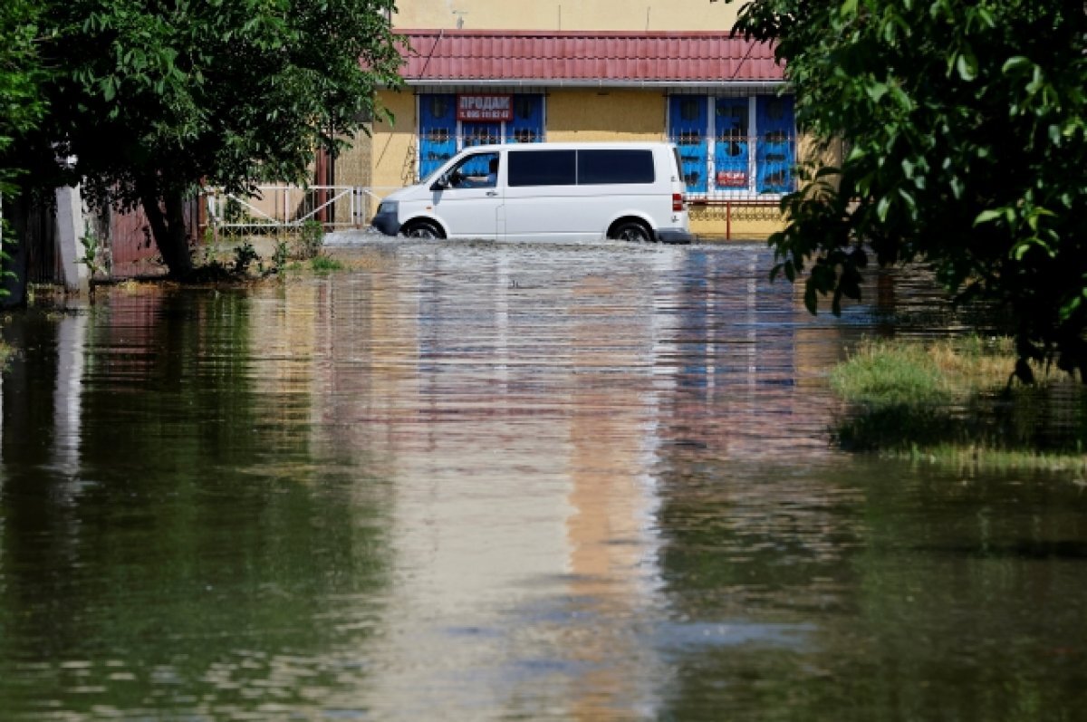    В Днепропетровской области начался мор рыбы после разрушения Каховской ГЭС