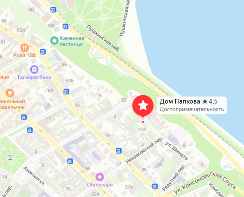 Таганрог простоквашино карта