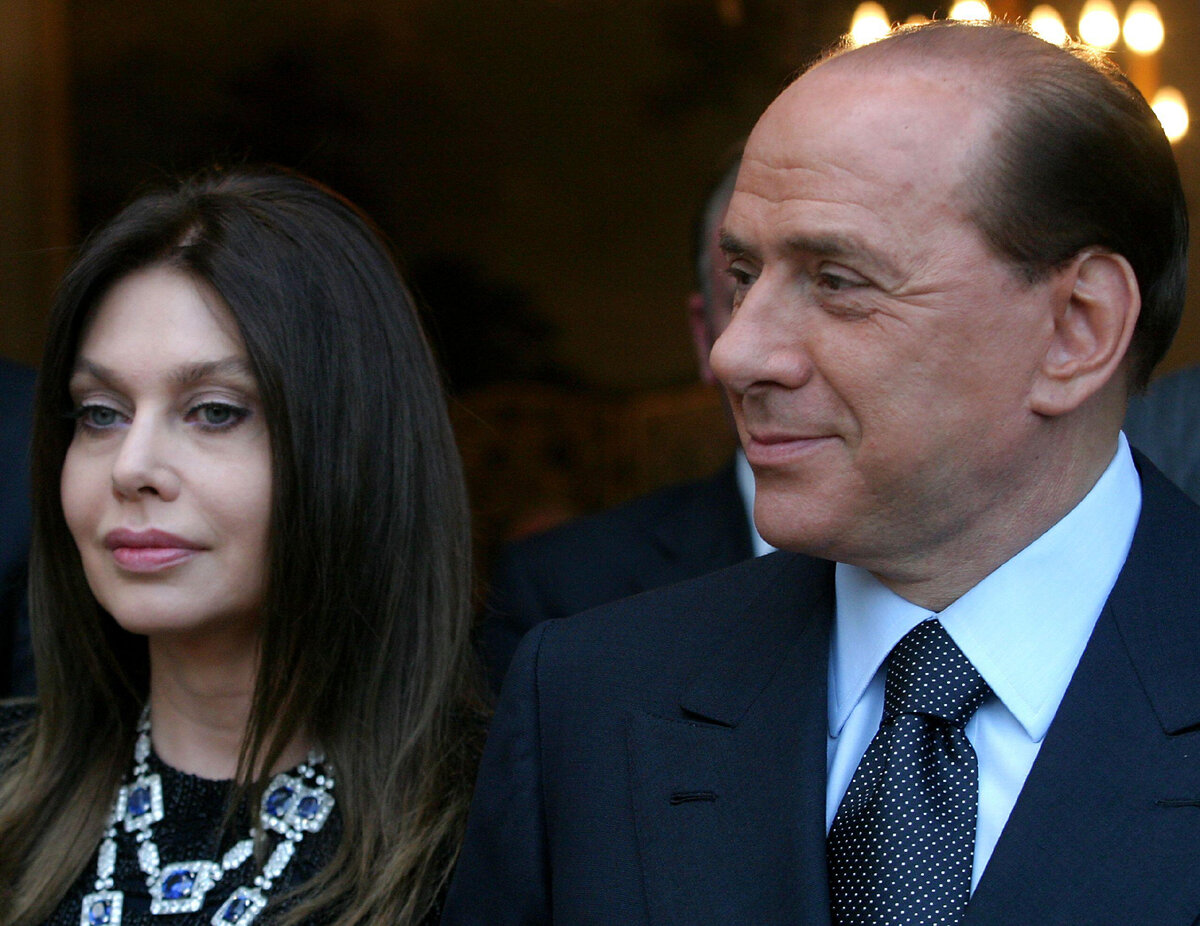 Вторая жена Берлускони