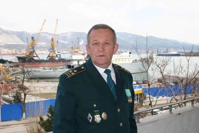 Почётный таможенник России Кудименко Феликс Никитович, 2004 год.