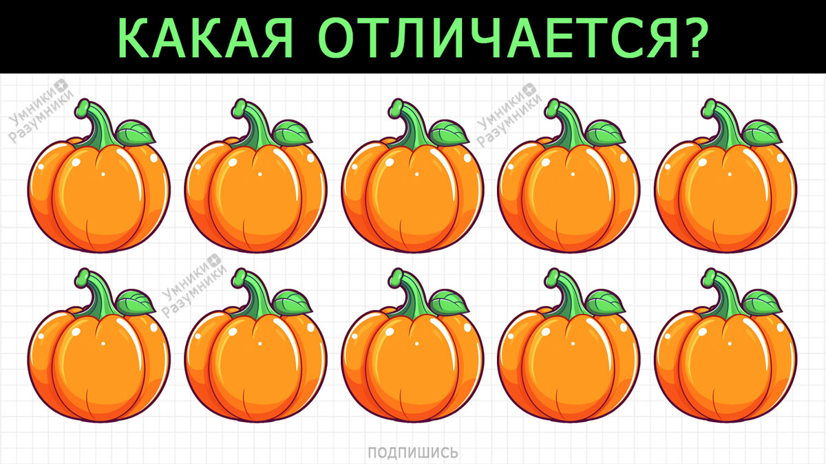 найди отличие