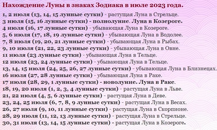 Календарь стрижек 2023г