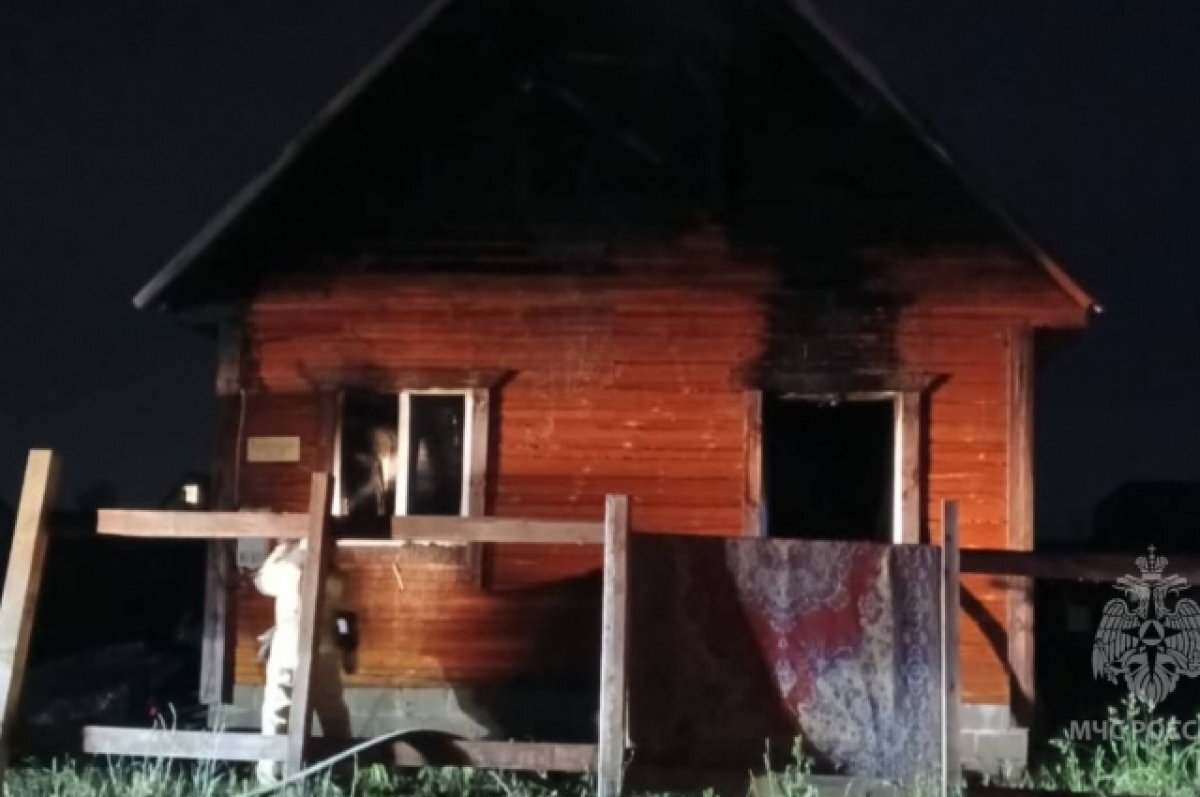   В ночном пожаре в Башкирии погибла 46-летняя женщина