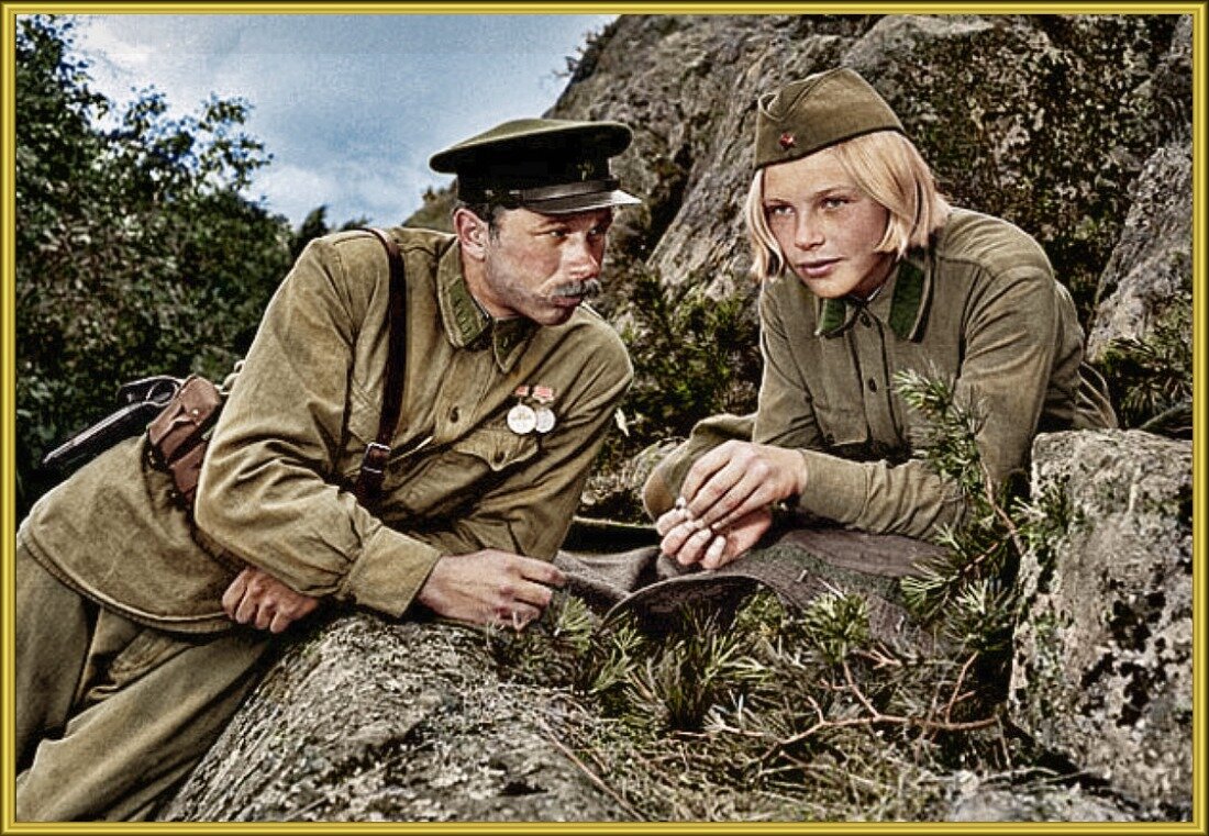 "А зори здесь тихие" (1972) - один из шедевров советского кино, любимый не только нами, но и китайцами 