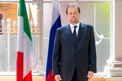    Чрезвычайный и Полномочный Посол Российской Федерации в Итальянской Республике Алексей Владимирович Парамонов ©МИД РФ