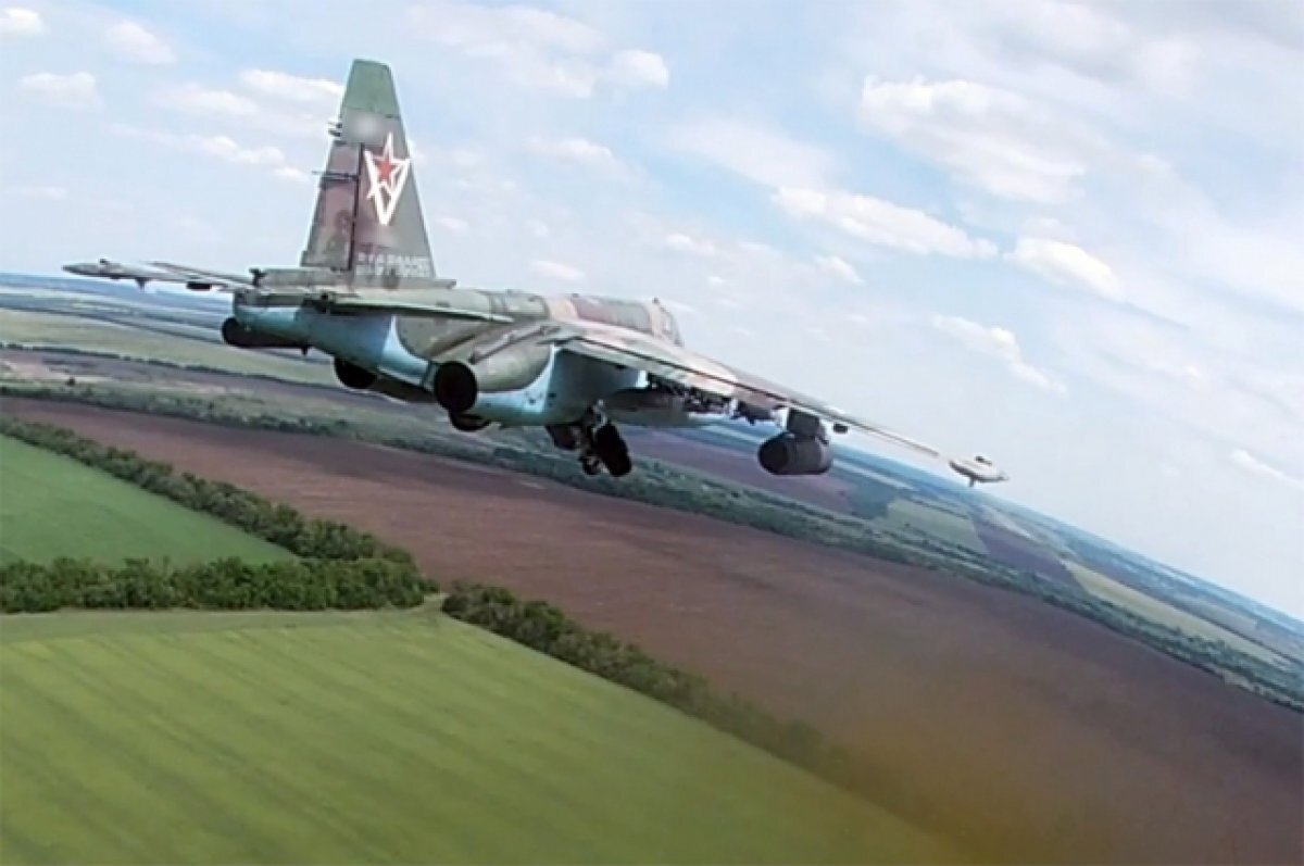    МО: один из Су-25 совершил уже более 230 вылетов на поражение ВСУ