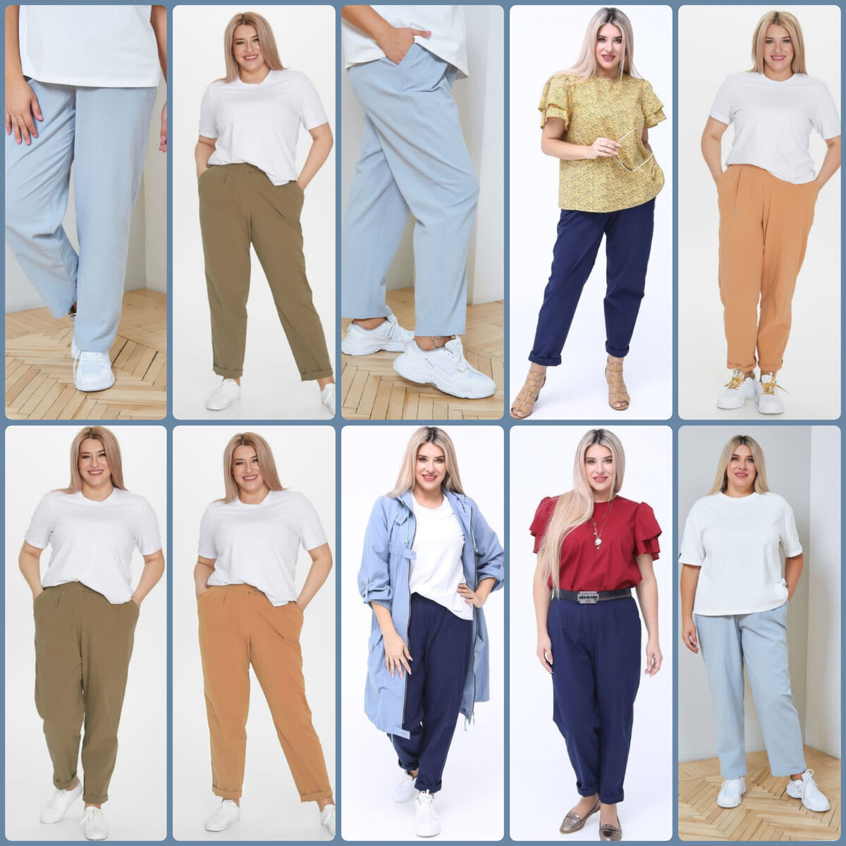 Находка с Wildberries! Стильная одежда Plus Size! Классные летние брюки больших размеров - до 74 размера! Делюсь ссылками, артикулами. «Luxury Plus» 