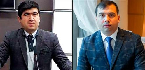 Исмоил Рахмонов (слева) и Акмал Юсуфзода. Коллаж с сайта «Озоди»