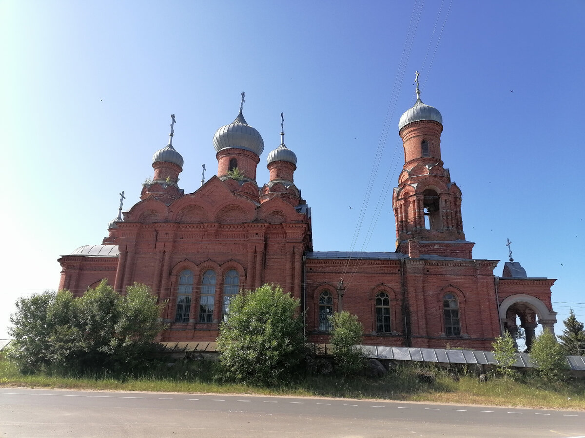 Храм в д чумой Игринского района