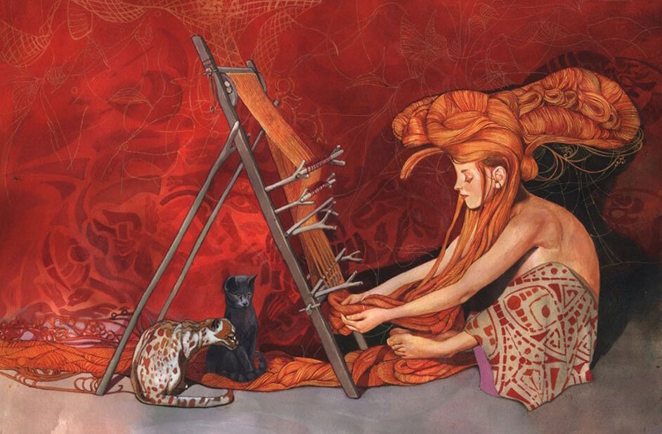 Афина и Арахна. Ткачиха Арахна и Афина. Арахна мифология. Афина ткачиха.