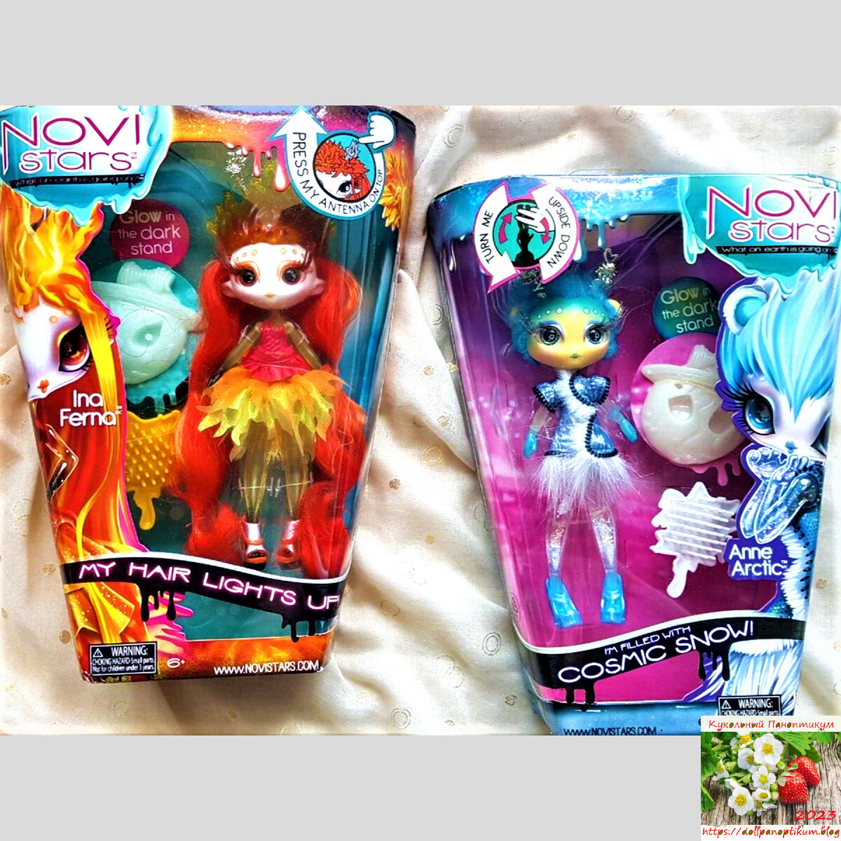 Куклы в коробках, фото из интернета