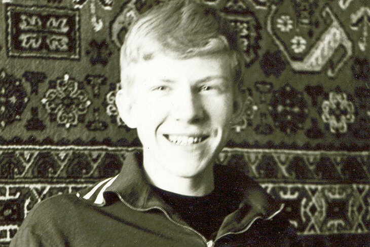 Алексей Кудрин в детстве.