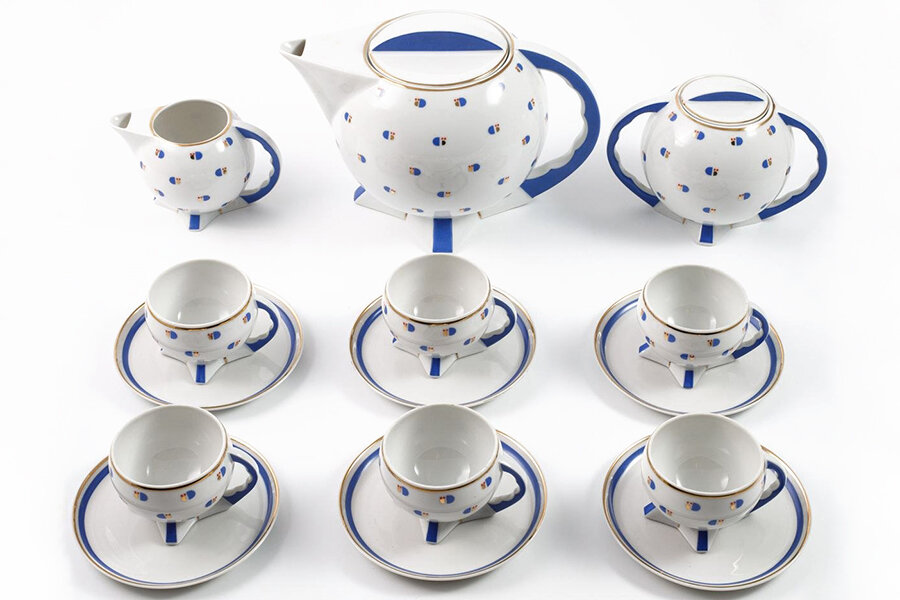 Кофейный сервиз «Kula» («Шар»). н.д., Fabryka Porcelany AS Ćmielów. Автор формы Богдан Вендорф