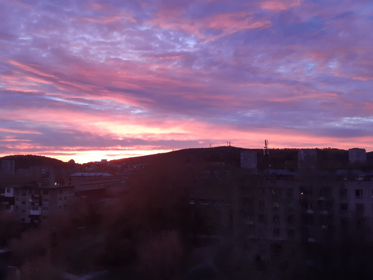 Осень. Рассвет.