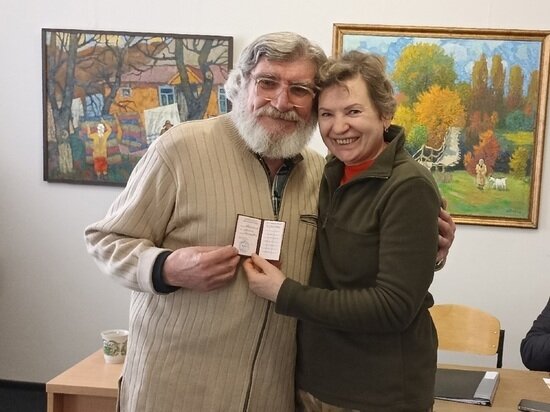     Мелик Агабекян и Марина Рогатовская. Фото: Анаит Агабекян