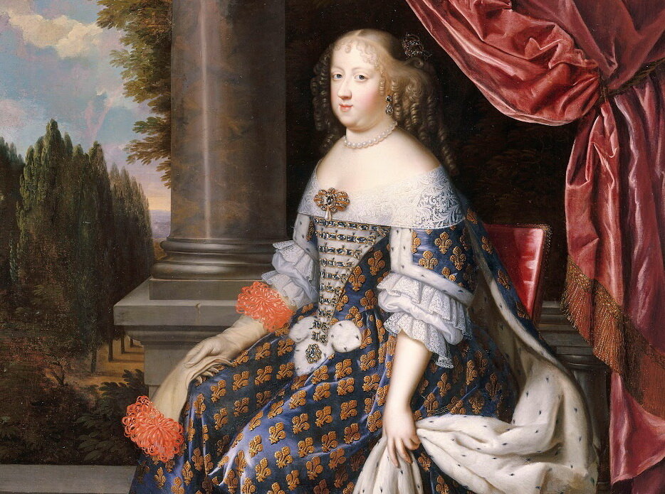 королева Мария-Терезия, жена Людовика XIV