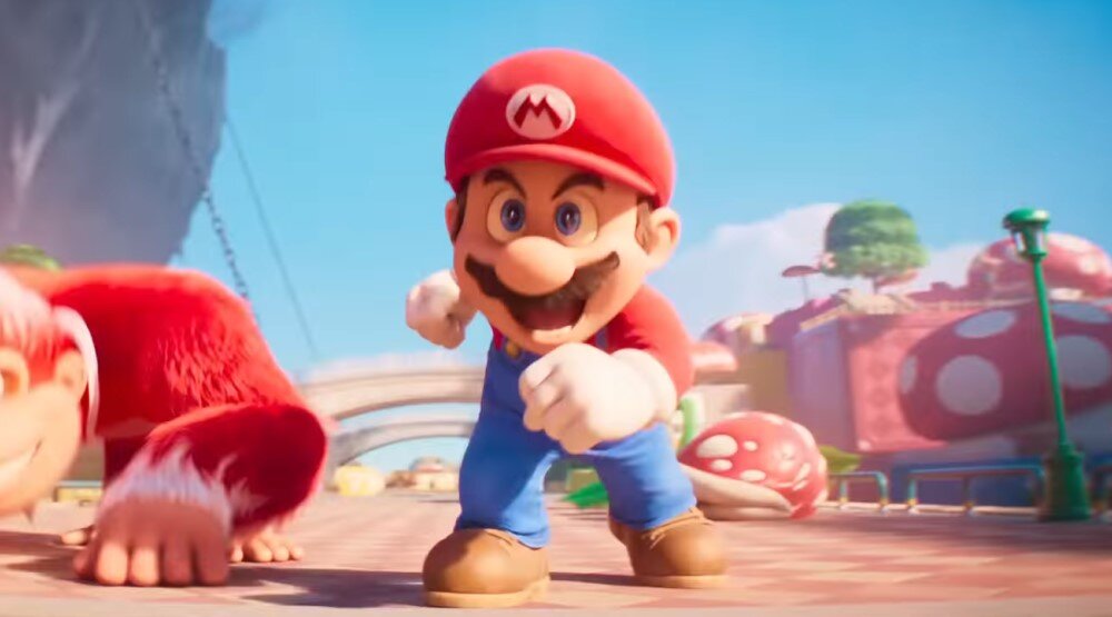     Кадр из мультфильма «Супербратья Марио в кино» (2023)