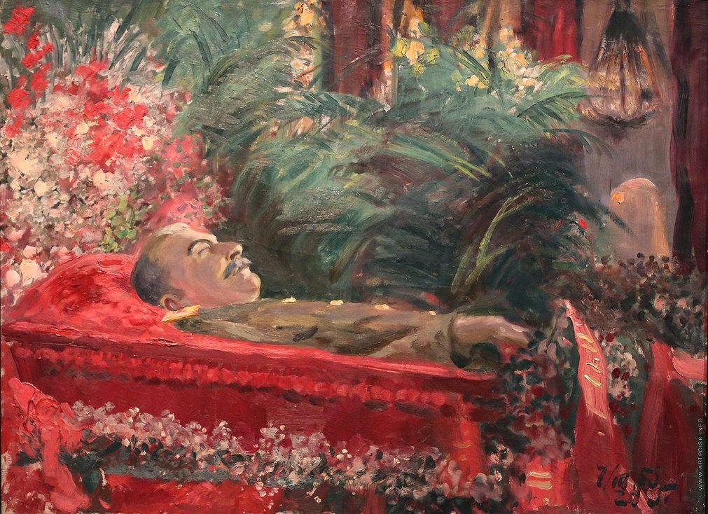 Александр Герасимов. «Похороны Сталина», 1957 год.