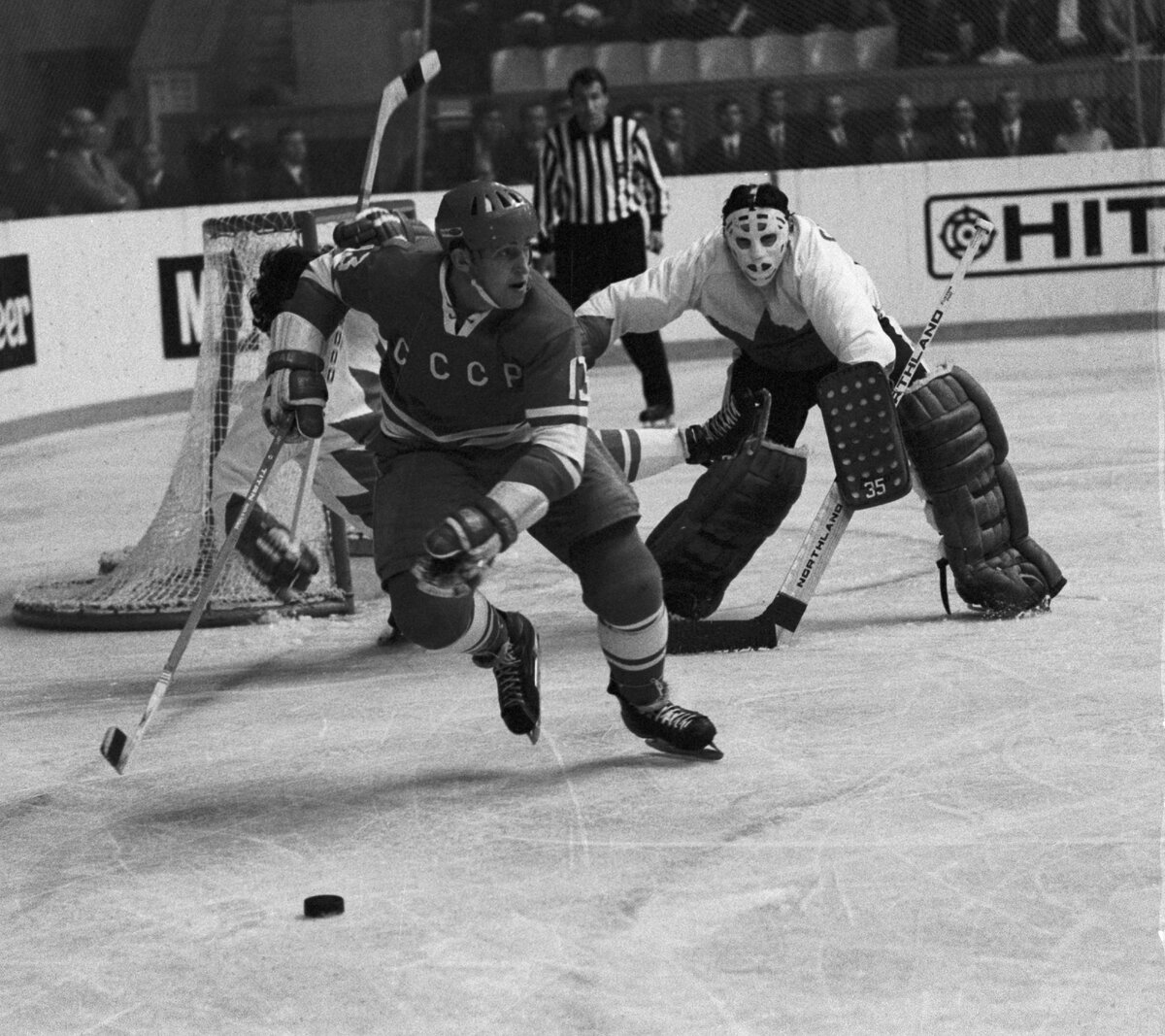 Сборная СССР чемпион мира по хоккею 1969