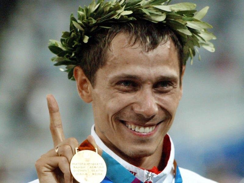 Валерий Борзаковский на вручении золотой медали