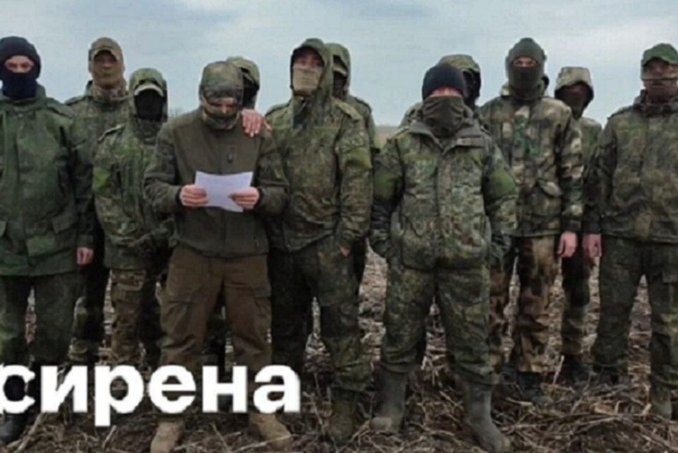     Видеообращение бойцы разместили в Telegram-канале. Фото: скриншот видео