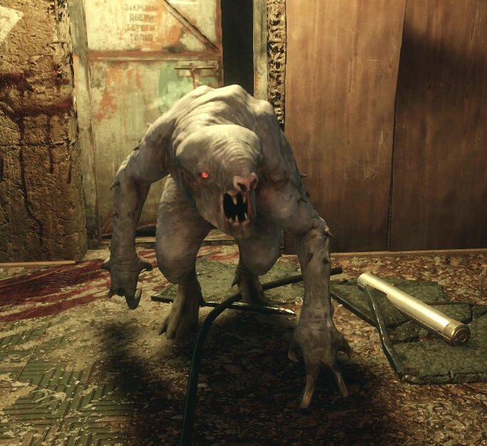 Мутант Носач из серии игр Метро / Metro