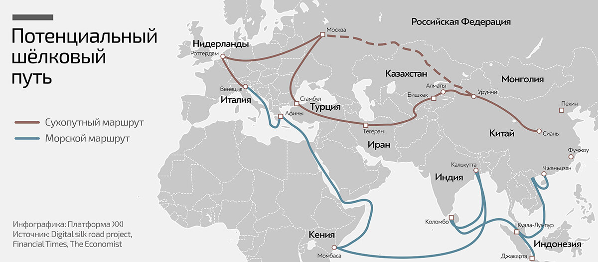 Торговый путь на территории казахстана что перевозили. Транспортный коридор Великий шелковый путь. Шелковый путь Китая маршрут. Новый шёлковый путь на карте России. Новый Великий шёлковый путь маршрут на карте.