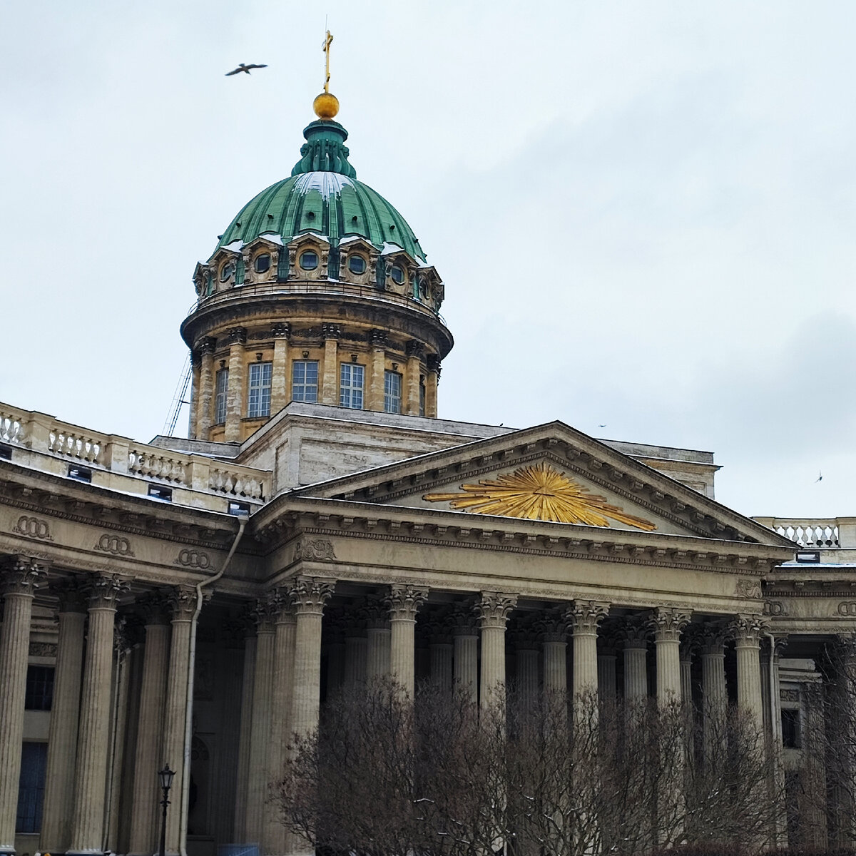 Казанский собор в санкт петербурге фото сверху