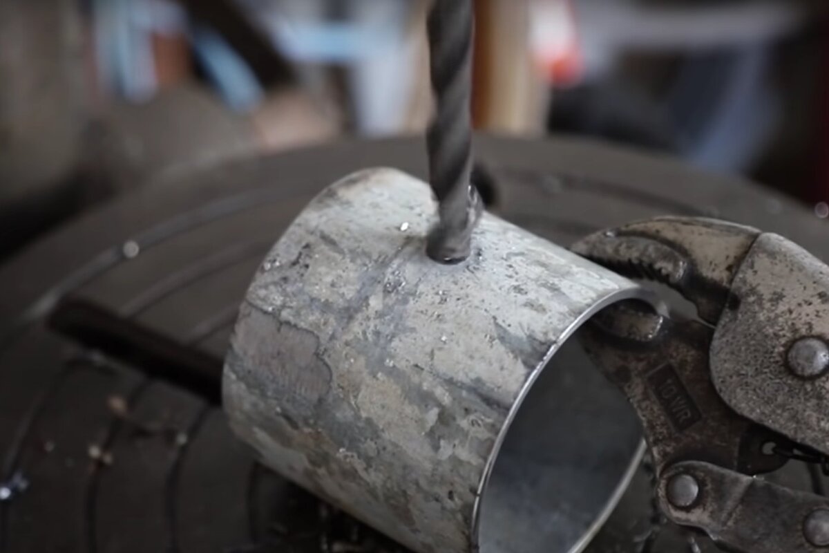      Сверлим отверстия