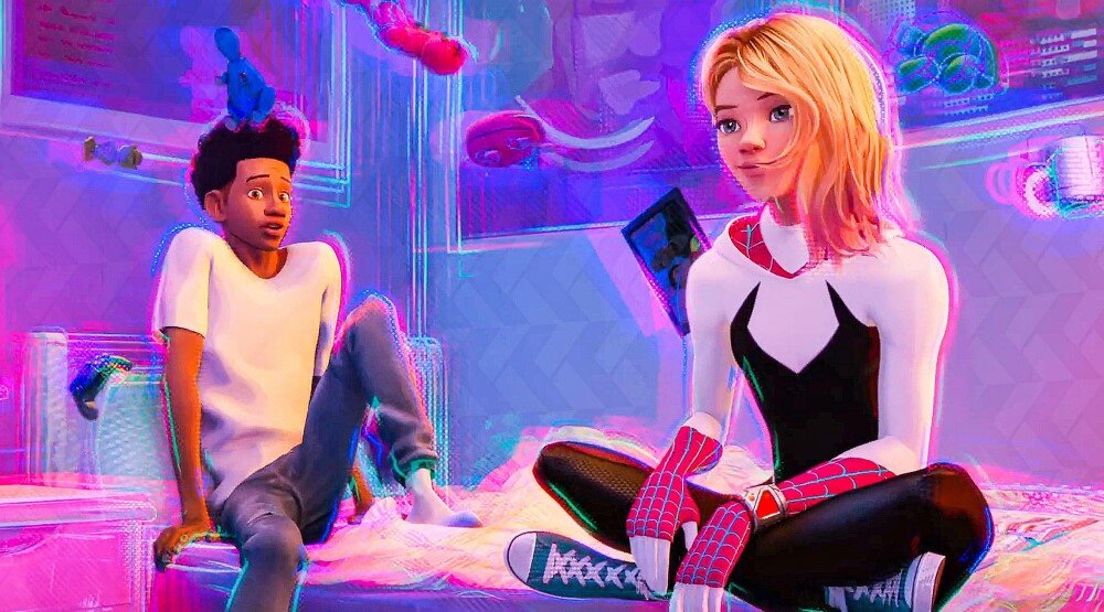     Кадр из мультфильма «Человек-паук: Паутина вселенных» (2023)