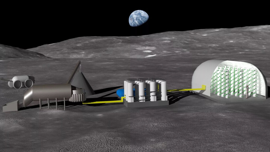    Space Moon