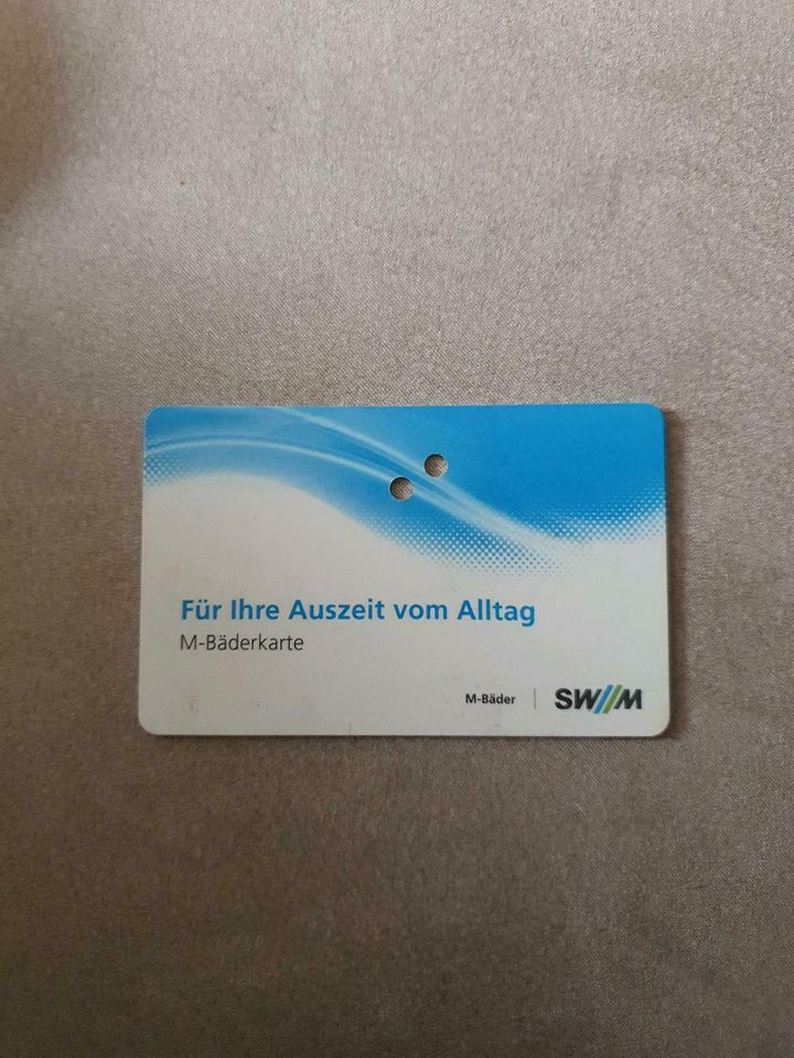 Карта для бани, дающая 10% скидку. Мюнхен