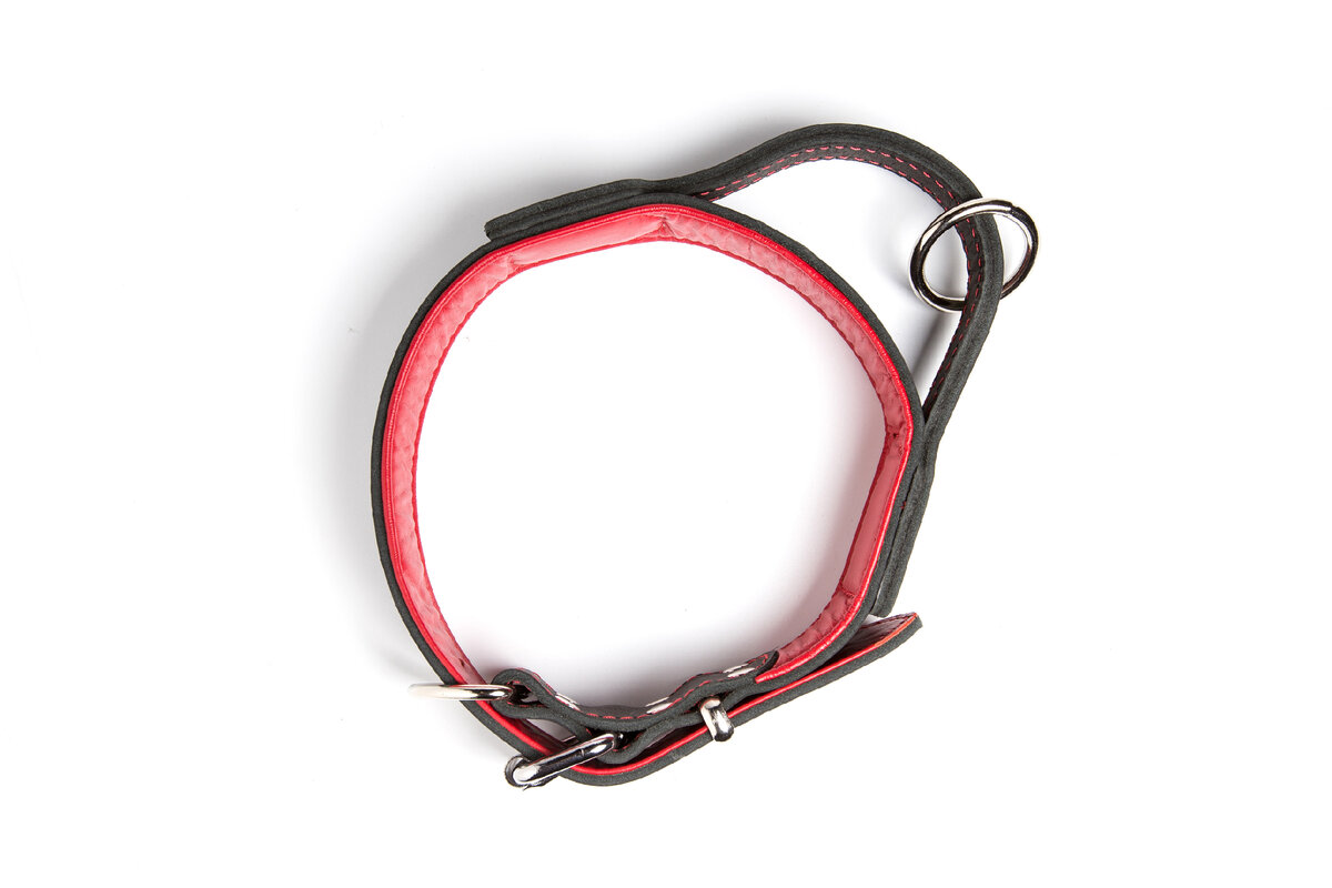 Ошейник кожаный с ручкой Gripalle Тейлор