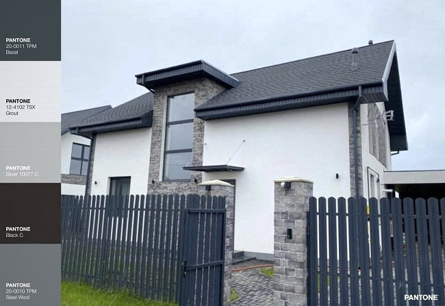 Цветовая палитра экстерьера