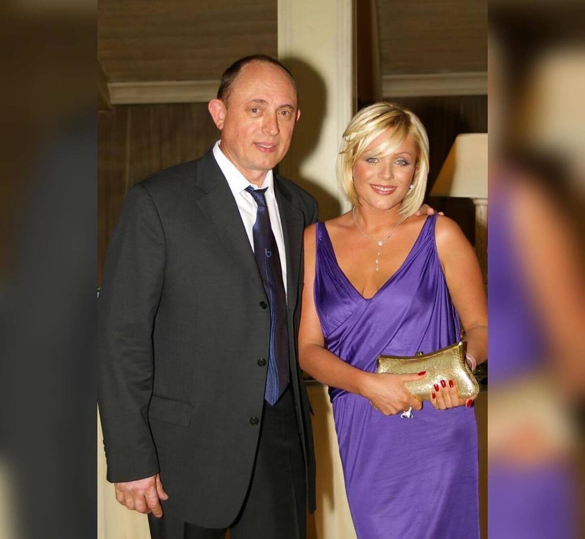    Виктор Началов с дочерью на официальном мероприятииСоцсети Юлии Началовой