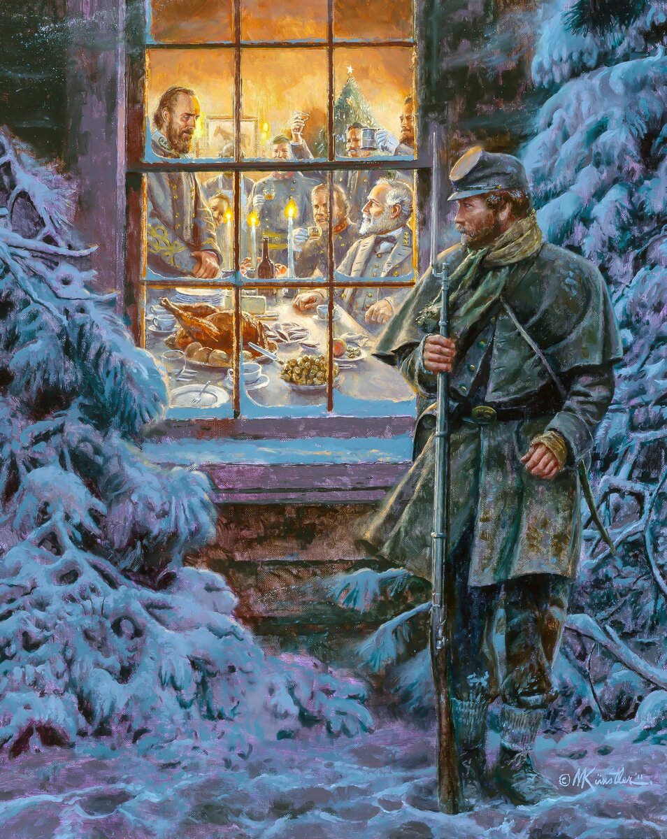 Более двух третей южан не имело ни одного раба. Художник: Морт Кунстлер.