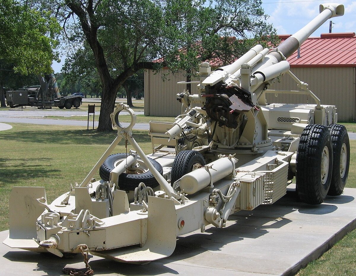 Захваченная в Ираке G-5. Артиллерийский музей. Оклахома.