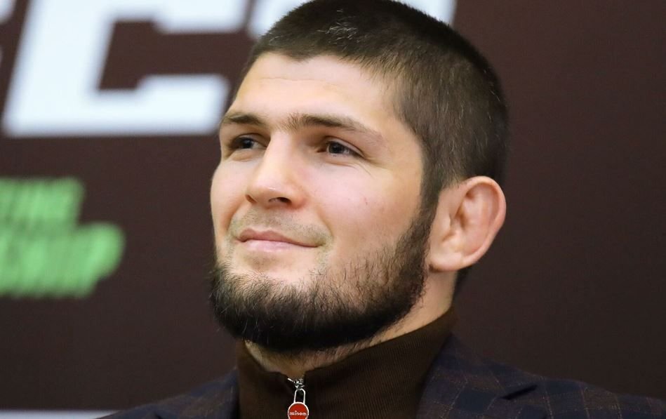      Чемпион UFC Хабиб Нурмагомедов