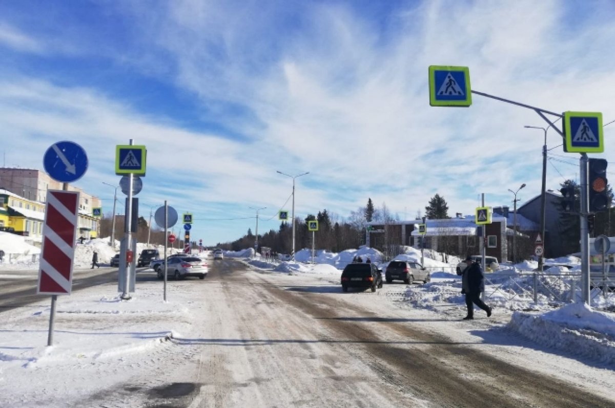    Перекрёсток в Апатитах, где произошло смертельное ДТП, не сдан