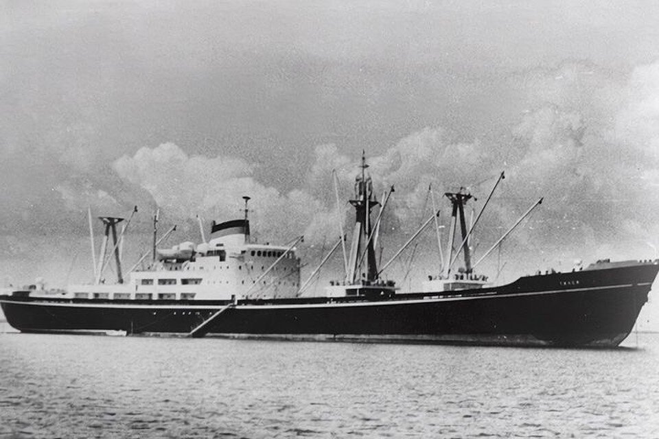     Гордость советского флота – теплоход «Тикси». Фото: Исторический фонд ДВМП.